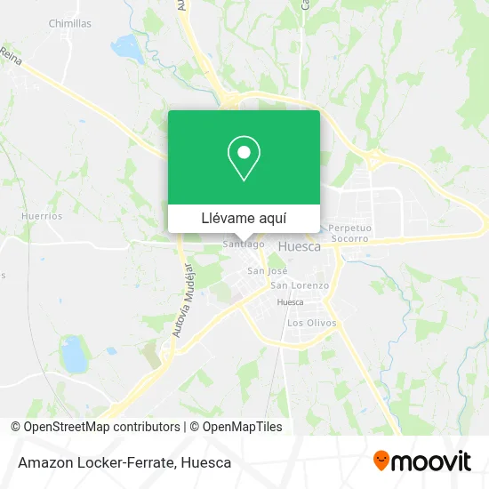 Mapa Amazon Locker-Ferrate