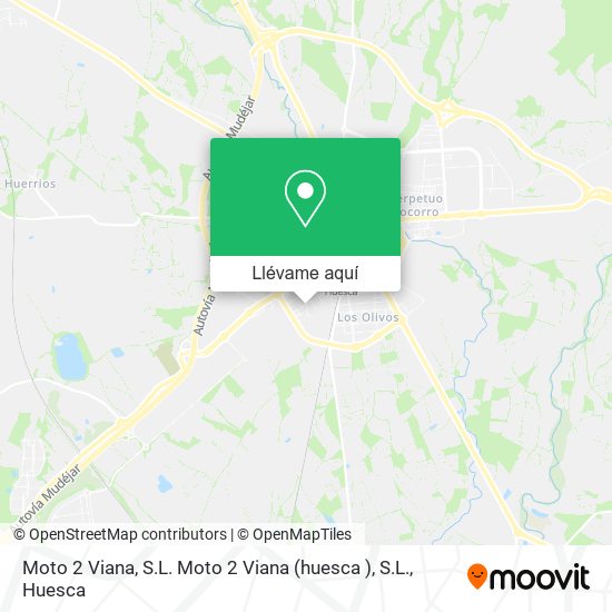 Mapa Moto 2 Viana, S.L. Moto 2 Viana (huesca ), S.L.