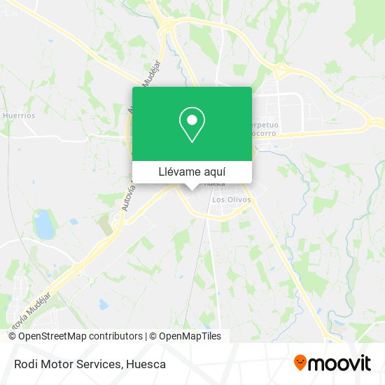 Mapa Rodi Motor Services