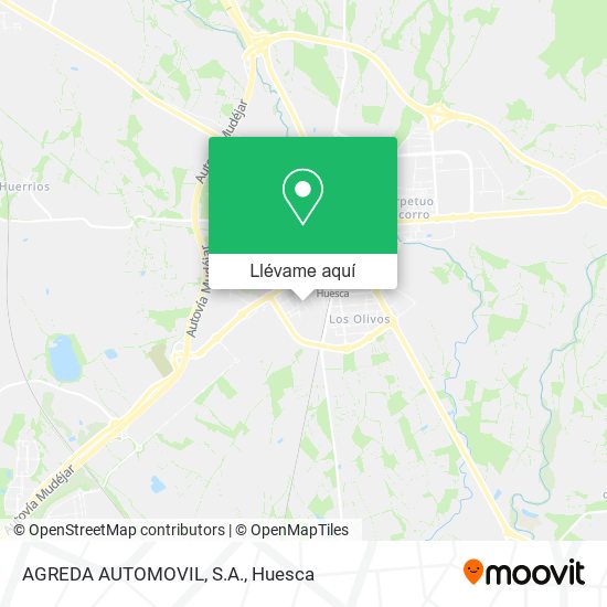 Mapa AGREDA AUTOMOVIL, S.A.