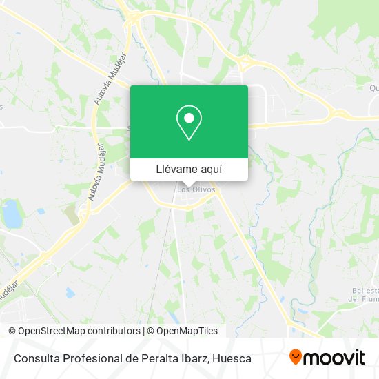 Mapa Consulta Profesional de Peralta Ibarz