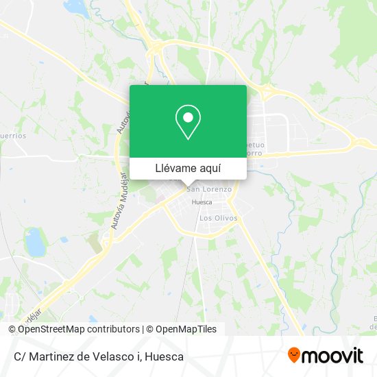 Mapa C/ Martinez de Velasco i