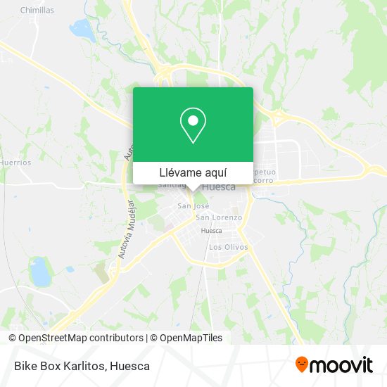 Mapa Bike Box Karlitos