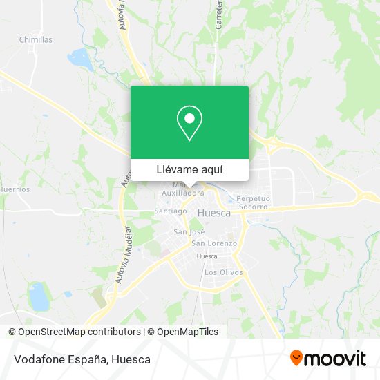 Mapa Vodafone España