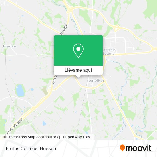 Mapa Frutas Correas