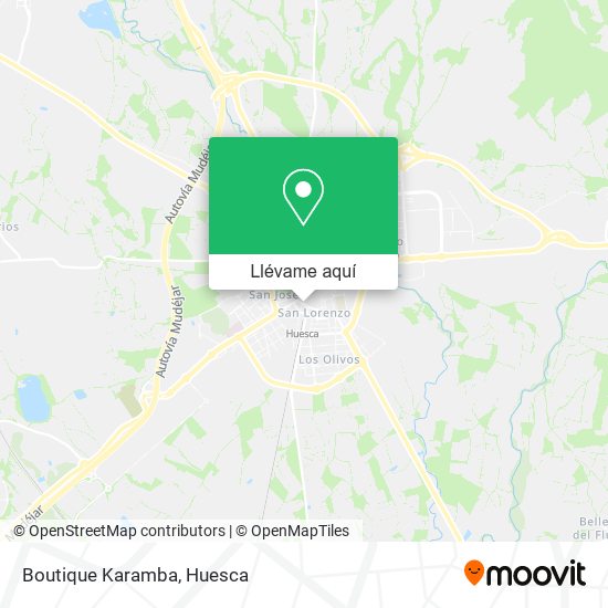 Mapa Boutique Karamba