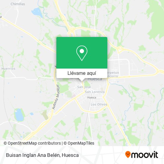 Mapa Buisan Inglan Ana Belén