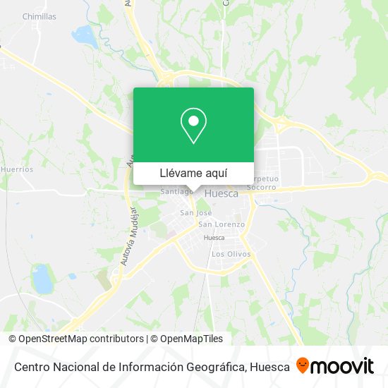 Mapa Centro Nacional de Información Geográfica