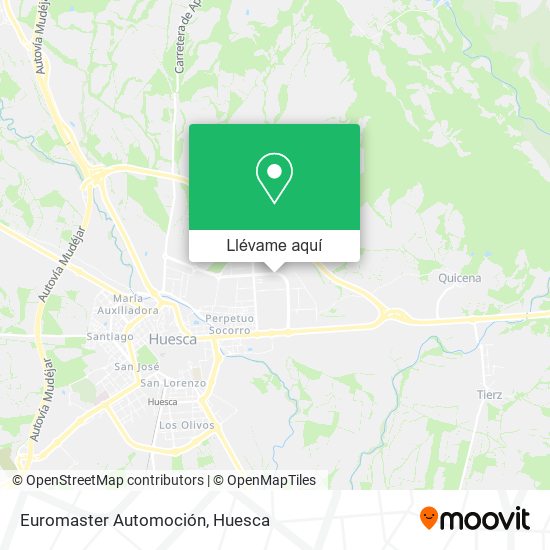 Mapa Euromaster Automoción