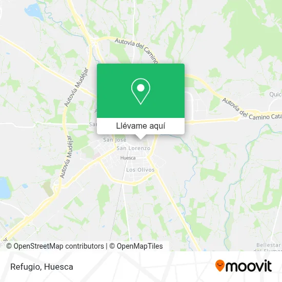 Mapa Refugio