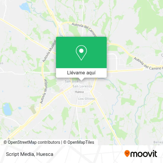 Mapa Script Media