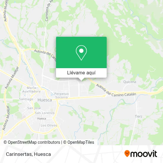 Mapa Carinsertas