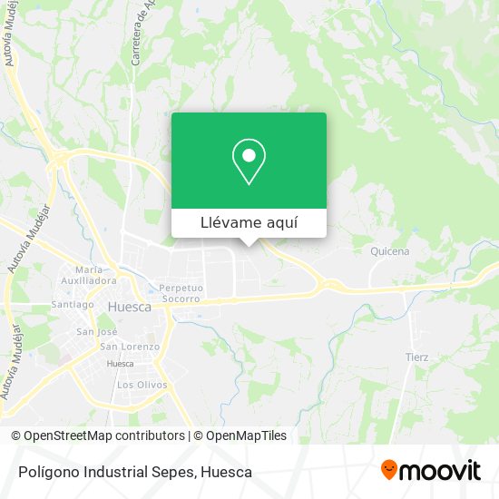 Mapa Polígono Industrial Sepes