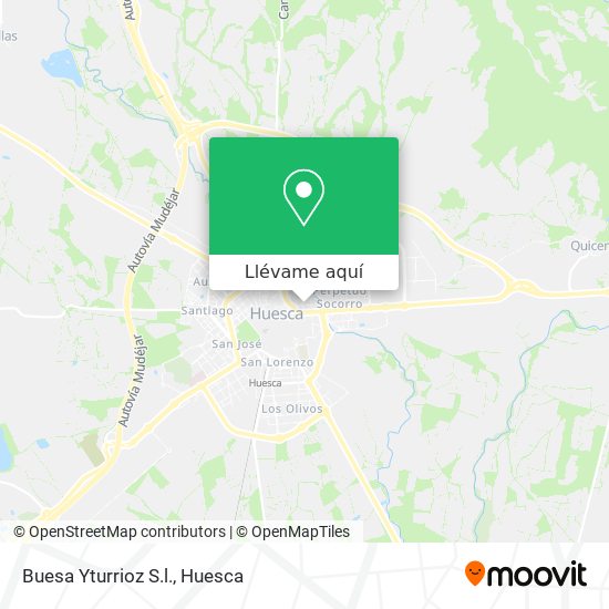 Mapa Buesa Yturrioz S.l.