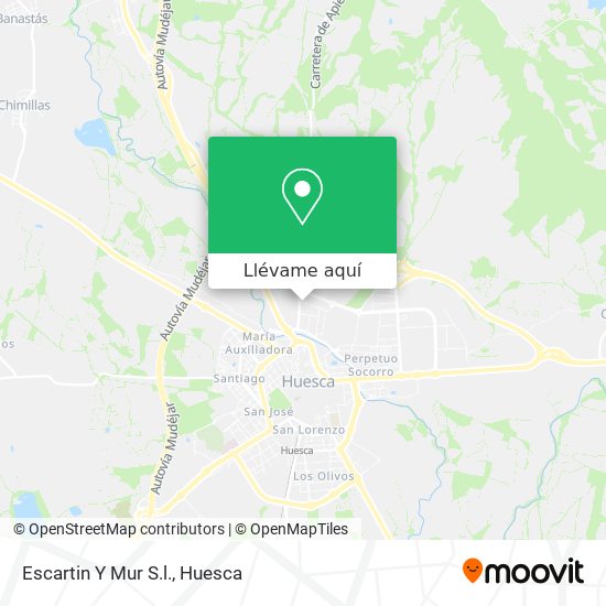 Mapa Escartin Y Mur S.l.