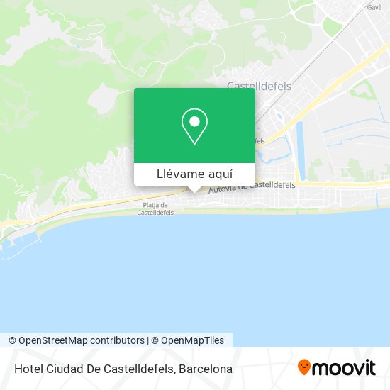 Cómo llegar a Hotel Ciudad De Castelldefels en Barcelona ...