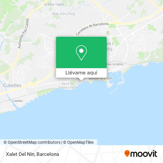 Mapa Xalet Del Nin