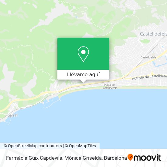 Mapa Farmàcia Guix Capdevila, Mònica Griselda