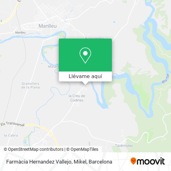 Mapa Farmàcia Hernandez Vallejo, Mikel
