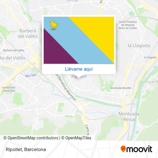 Mapa Ripollet