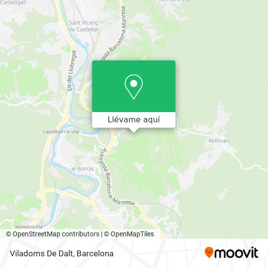 Mapa Viladoms De Dalt