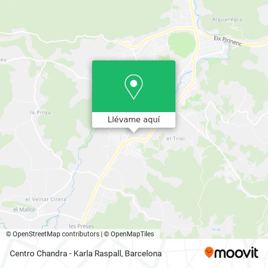 Mapa Centro Chandra - Karla Raspall