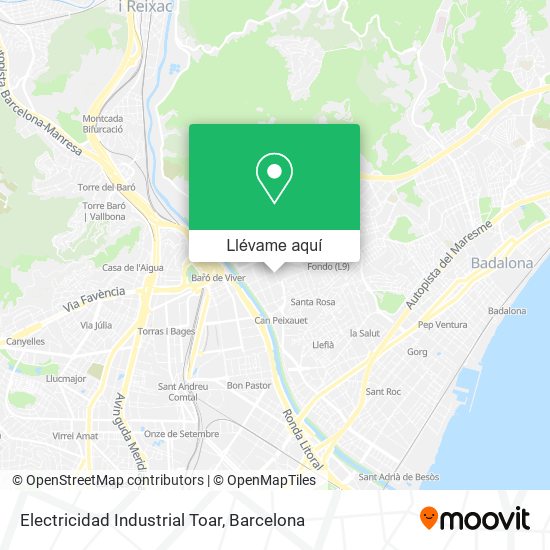 Mapa Electricidad Industrial Toar