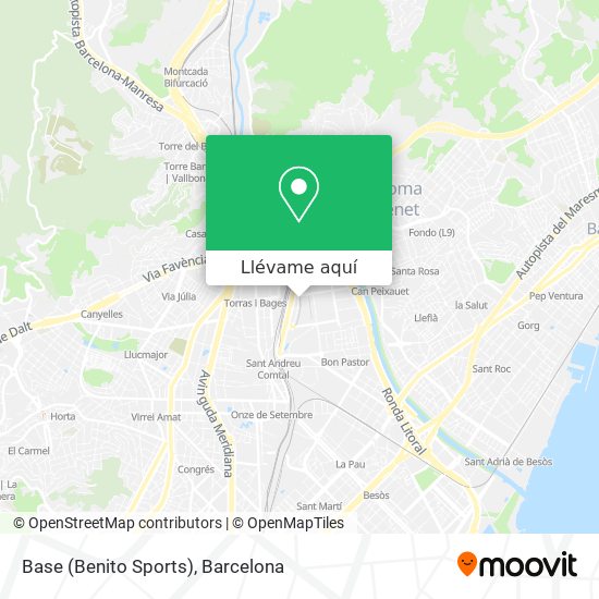 Mapa Base (Benito Sports)