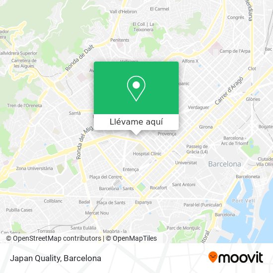 Mapa Japan Quality