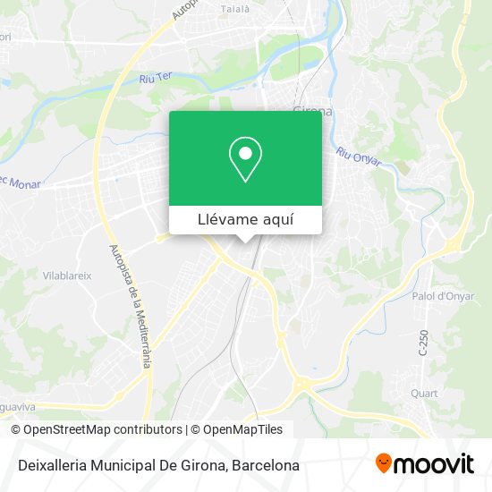 Mapa Deixalleria Municipal De Girona