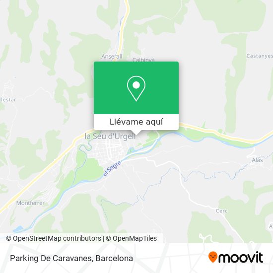 Mapa Parking De Caravanes