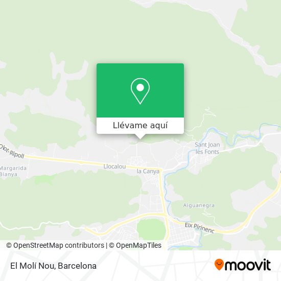 Mapa El Molí Nou