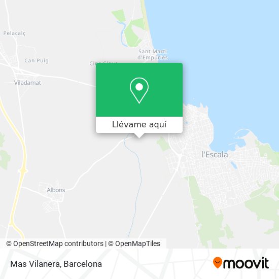Mapa Mas Vilanera