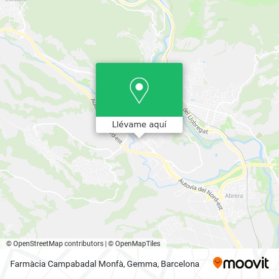 Mapa Farmàcia Campabadal Monfà, Gemma
