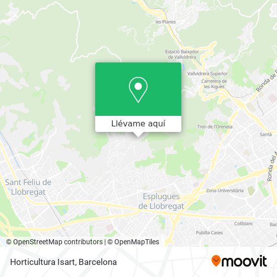 Mapa Horticultura Isart
