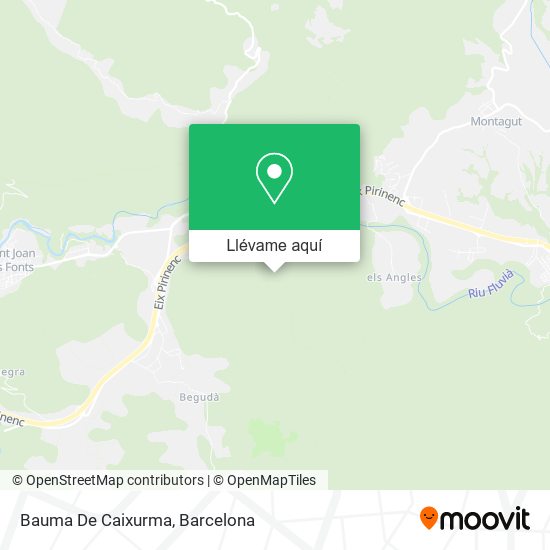 Mapa Bauma De Caixurma