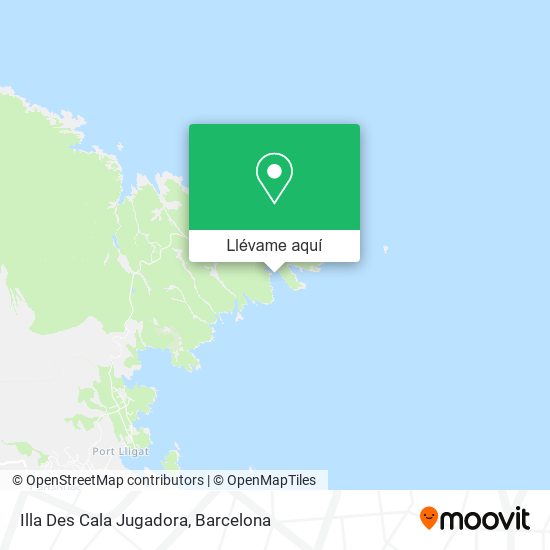 Mapa Illa Des Cala Jugadora