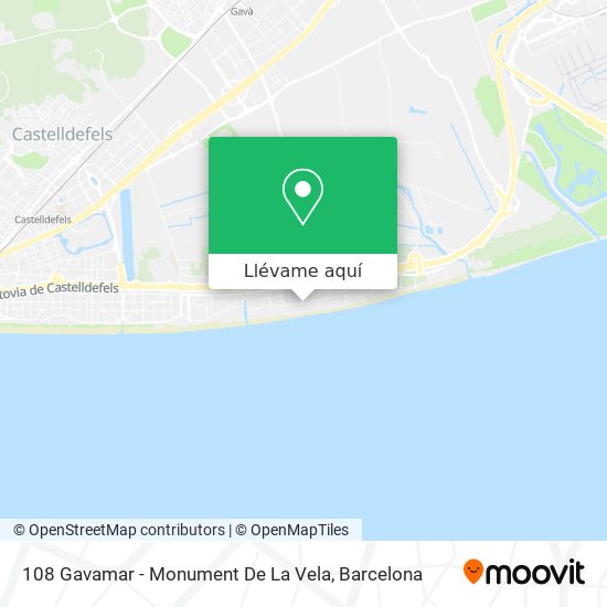 Mapa 108 Gavamar - Monument De La Vela