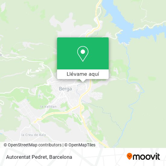 Mapa Autorentat Pedret