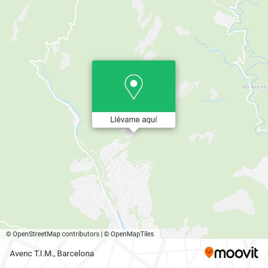 Mapa Avenc T.I.M.