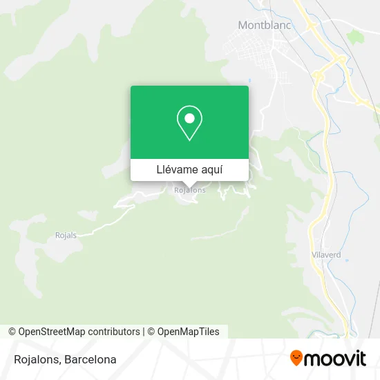Mapa Rojalons