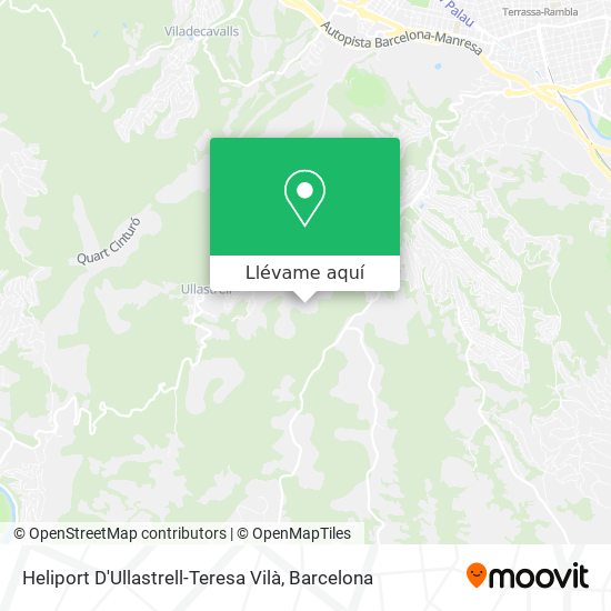 Mapa Heliport D'Ullastrell-Teresa Vilà