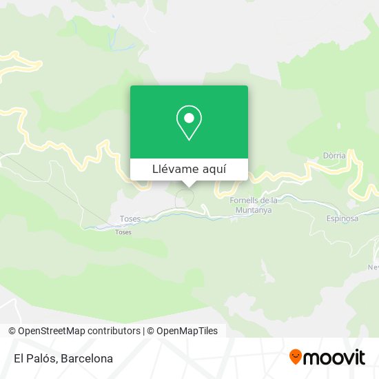 Mapa El Palós