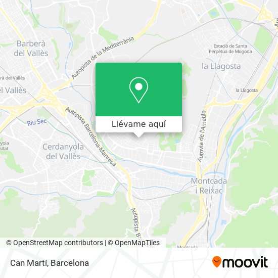 Mapa Can Martí