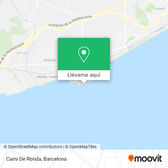 Mapa Camí De Ronda