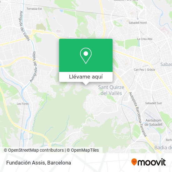 Mapa Fundación Assis