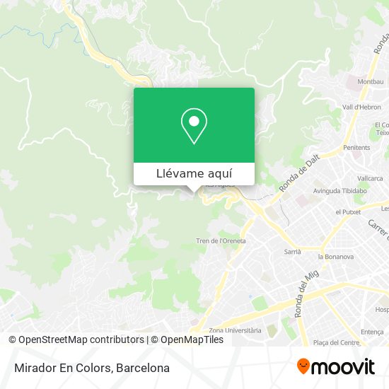 Mapa Mirador En Colors