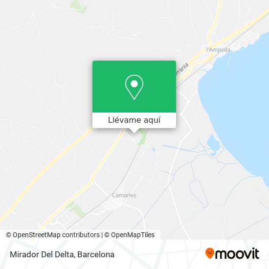 Mapa Mirador Del Delta