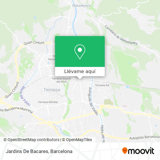 Mapa Jardins De Bacares