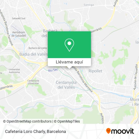 Mapa Cafeteria Loro Charly